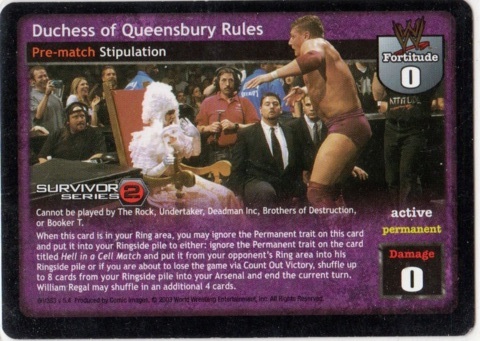 Duchess of Queensbury Rules (SS2)